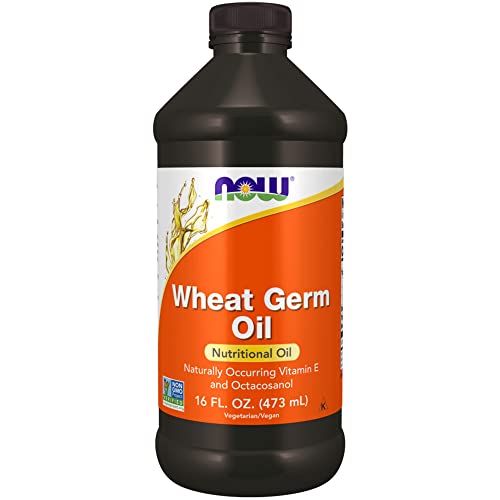 Now Foods, Wheat Germ Oil (Olio di Germe di Grano), Vegano, 473 ml, Testato in Laboratorio, Senza Soia, Senza Glutine, Non OGM