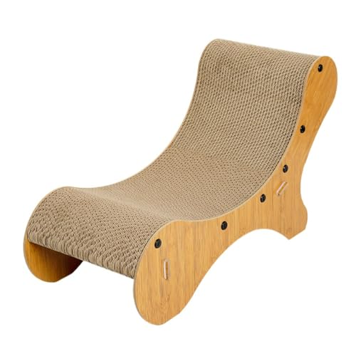 WEZANHI猫よけ爪とぎボードリクライニングおもちゃ製品 (小くらい,猫の爪とぎ)