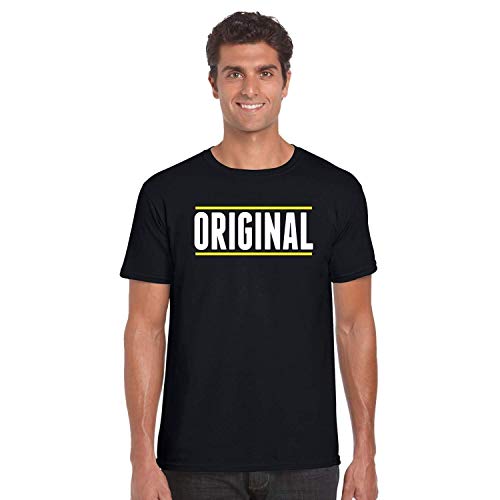 Image of TheYaYaCafe Original & Carbon Copy Dad and Son T-Shirts (Sold Separately) - Cotton, Regular Fit, Round Neck, Half Sleeves