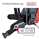 Cleanfix RS05 Akku Rucksackstaubsauger – kabellos & ergonomisch | Metabo CAS Akkusystem | Profi-Staubsauger für Industrie, Gewerbe & Haushalt | Made in Switzerland