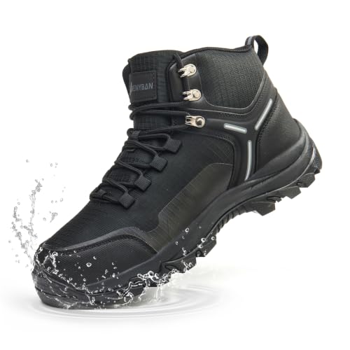 Image of Waterproof Hiking Boots for Men Non-Slip Lightweight