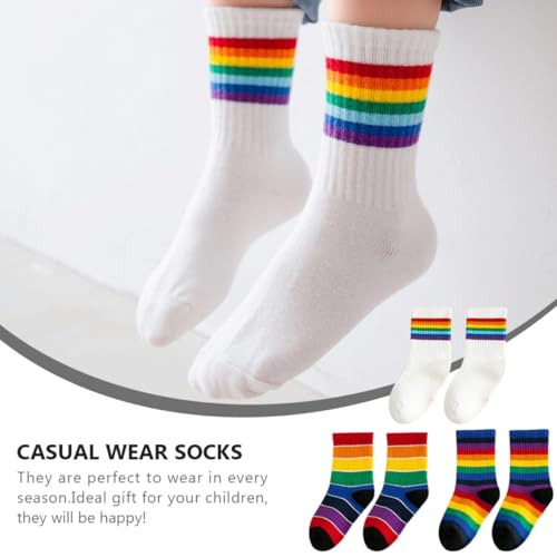 Calcetines cómodos fáciles de poner para niños Gatuida en algodón suave 5