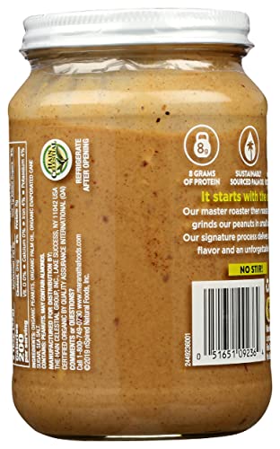 Image of Maranatha Organic No-Stir Crunchy Peanut Butter Spread 16 Ounce (Pack of 2)