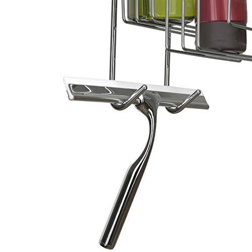 Étagère de douche suspendue kowald au design chromé géométrique moderne - 7