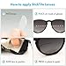 StickTite Lenses Small 28mm (Single Pack) – Stick-on bifocal lens - Instantly convert sunglasses, goggles, or glasses into magnified, bifocal sunglasses. Reusable lenses (1 pair) 2.5 diopter