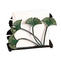 Serviettenhalter Aus Eisen – Quadratisch, Goldfarben, Mit Beschwertem Arm, 17,8x17,8x7 Cm, Für Innen & Außen