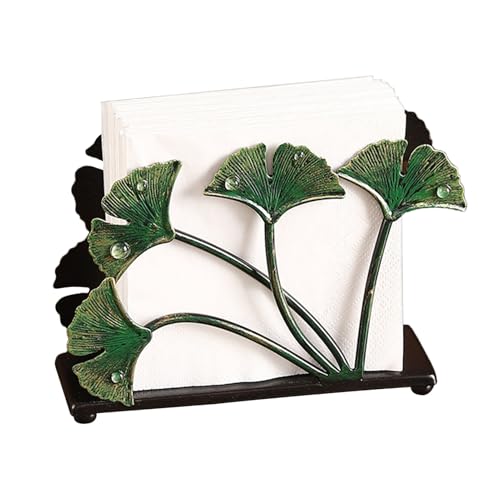 Servilletero de mesa vertical elegante de hierro para cocina y cafetería 2