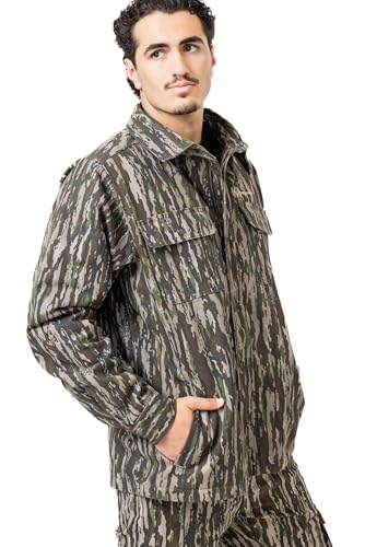 Realtree Camo Farm Hand Men’s Jacket, Insulated Canvas Duck Workwear, Water-Resistant Outer Shell for Hunting & Outdoor Coat2