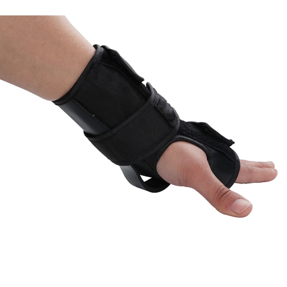 1Paio di Protezioni per I Polsi Supporto per Cuscinetti per Palmo Protezione per Pattinaggio Sci Snowboard Roller Derby Protezione per Equipaggiamento Protettivo Bambini Uomo Donna