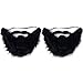 VIGUEUR Mustaches Self Adhesive - 2PCS Costume Party Male Man Fake Beard Mustache Black