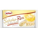 4 x Wawi Schoko-Reis Tafel aus Weiße Schokolade 200g