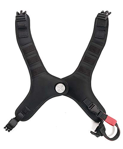Correas de hombro acolchadas Q Lab Type I Auto-HH Negro ajustables y cómodas
