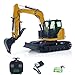 TOUCAN RC HOBBY 1/14 Metal C308 Radio Control Hydraulic Excavator 4Valve RC Digger Engineering Vehicle Flysky ST8 Radio Lights Battery Assembled for Ages 14+