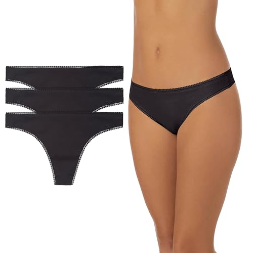 OnGossamer Women's Cabana Cotton Hip G 3 Pack