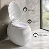 Swiss Madison Plaisir Smart Toilet with Bidet Built In 1.28 GPF Dual Flush, Auto Open & Close, Auto Flush, Foot Sensor, Led Display, Remote Control