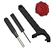 Glock Tool Kit, Magazine Disassembly Tool Mag Plate Removal Tool Front Sight Installation Hex Tool Pin Punch for Glock Accessories