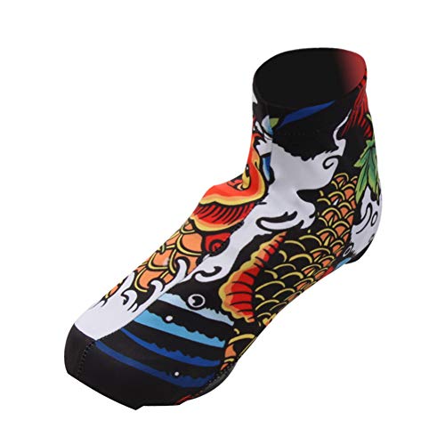 LAIABOR Cubrezapatos Reutilizables Carretera MTB Unisex Accesorios Botas Bicicleta Montaña,A Cover