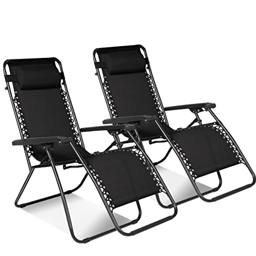 KEPLIN Zero Gravity Chairs Set of 2