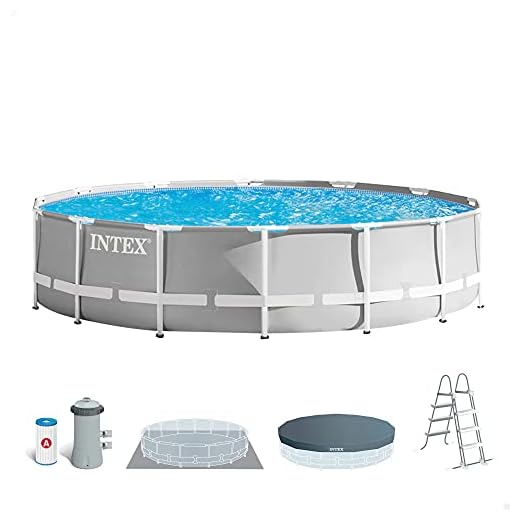 Intex 26724Np - Piscina Redonda Intex Prisma Frame 457X107 Cm Con Depuradora