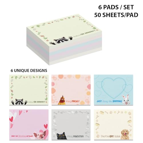 Notes autocollantes intelligentes animaux pour ne plus rien oublier - 2