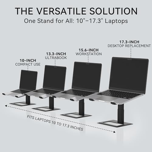 SOUNDANCE Adjustable Aluminum Laptop Stand — view 4