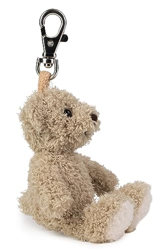 Schlüsselanhänger Plüsch Teddy Luca, Beige, Größe ca. 12 cm