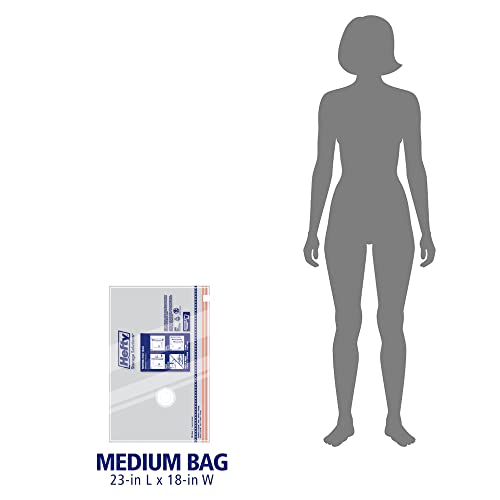 Shrink-Pak HFTCOM-8006 Hefty Shrink-Pak Vacuum Storage Bags - Space Saver Vacuum Storage Bags For Under Bed Storage, Clothing And Comforter Storage, 3X More Storage Space, 6 Medium Zipper Vacuum Storage Bags thumb #5