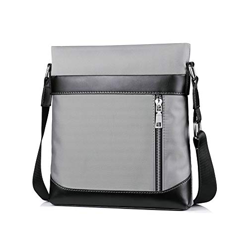 Parnerme Sac à Bandoulière Homme Sac bandoulière en Nylon imperméable pour Hommes Messenger Satchel, Sacs à bandoulière Adulte Quotidiens, Sac de Travail pour élingue de Travail