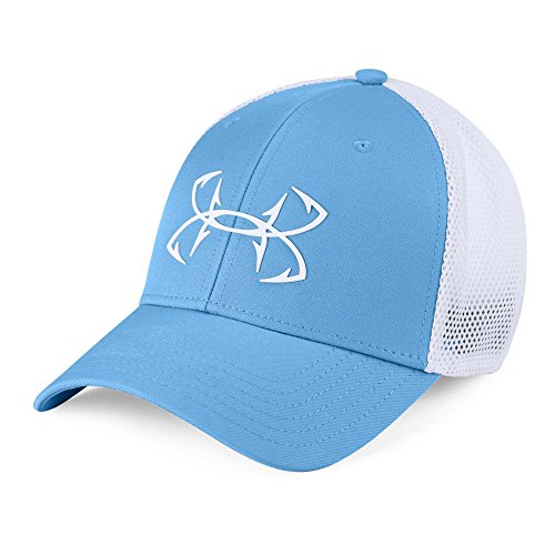 Under Armour Fish Hook 2.0 Hat, Carolina Blue (475)/White, Medium/Large #TOP7