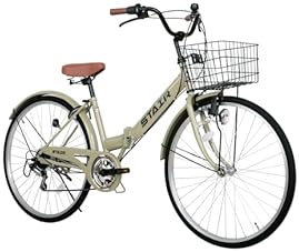 シティーサイクル27〜26インチ通勤用サイクリング自転車「取説自転車カバー付き」 シティーサイクル27〜26インチ通勤用サイクリング自転車「取説自転車