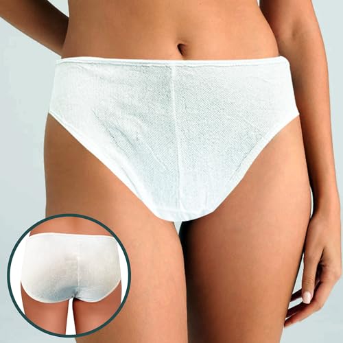 Image of Fungimould Disposable Women Panty | Prevents UTI & Infections |Anti Bacteria Anti Fungal Underwear |for Traveling,Trekking, Camping, Spa, Periods |Extra Hygiene