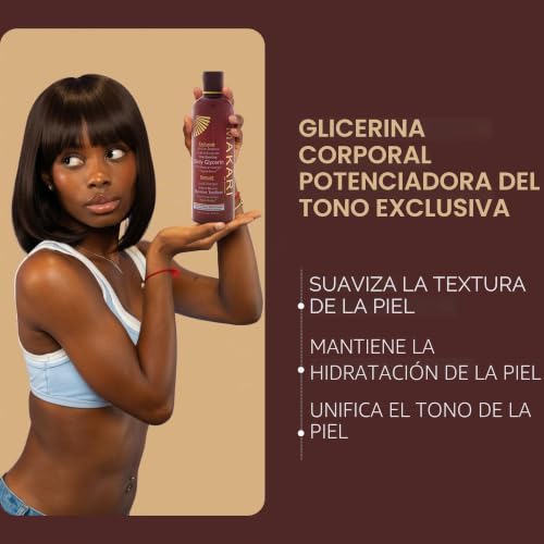 Miniatura 2 de Activo E Intenso Tonificante De Glicerina De 16.8oz De La Línea Makari Exclusive Aclarador Para La Piel E Hidratante Para El Cuerpo Con Organiclarina -Tratamiento Blanqueador Para Manchas Oscuras