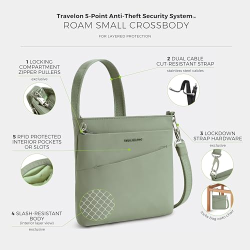 Image of Travelon Anti-Theft Roam Small Crossbody