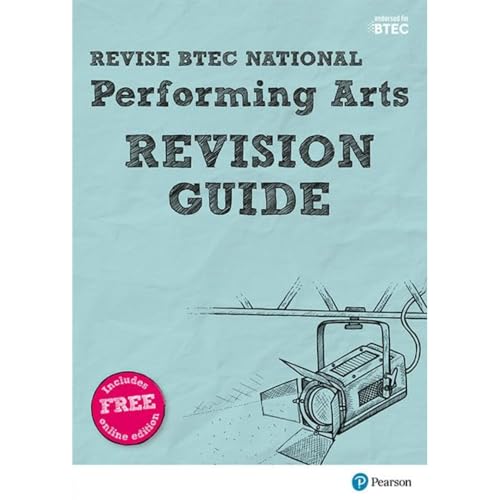 PEARSON EDUCATION - Pearson REVISE BTEC National Performing Arts Revision Guide inc online edition - for 2025 exams - -22%