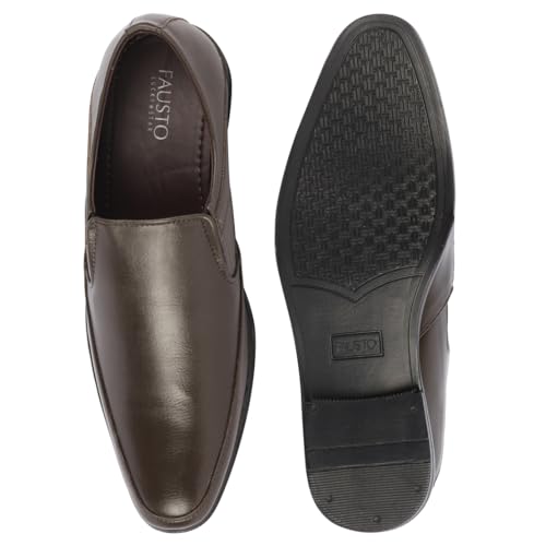 Image of FAUSTO Men Formal Pull-On Shoes