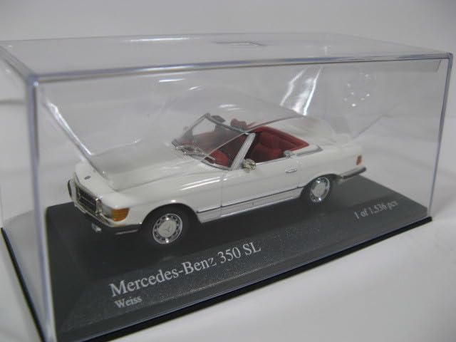 ■ミニチャンプス メルセデス ベンツ 350SL ホワイト 1972 1/43 Amazon.co.jp: ミニチャンプス 1/43 ベンツ 350SL 1972 ホワイト