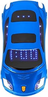 Car-Shaped Flip Phone for Senior & Kids, Flip Keypad 2G GSM Cell Phone 100-240V, Support MP3, Camera, Video Playback, Recording, Radio, Bluetooth, Calculator(Blue)