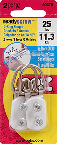 Image of 2PK 2Hole D Ring Hanger