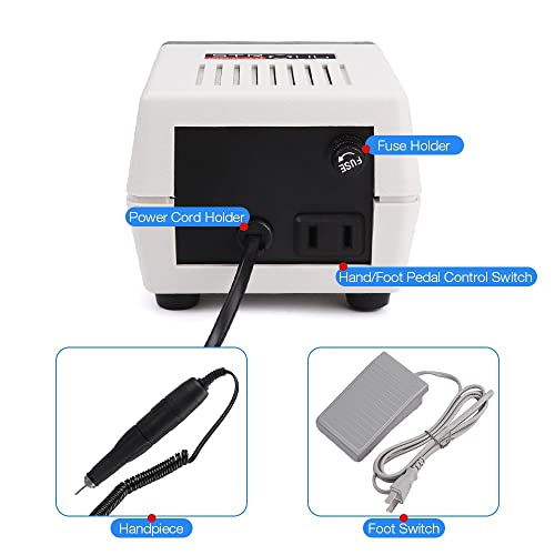 Máquina de taladro para uñas 65W 35000rpm miniatura 4