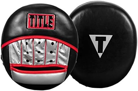 TITLE Boxing Valiant Punch Mitts - Boxing Pads, Muay Thai Pads, Punching Mitts, Focus Mitts, Boxing Equipment, Punching Pads, MMA Equipment, Kickboxing
