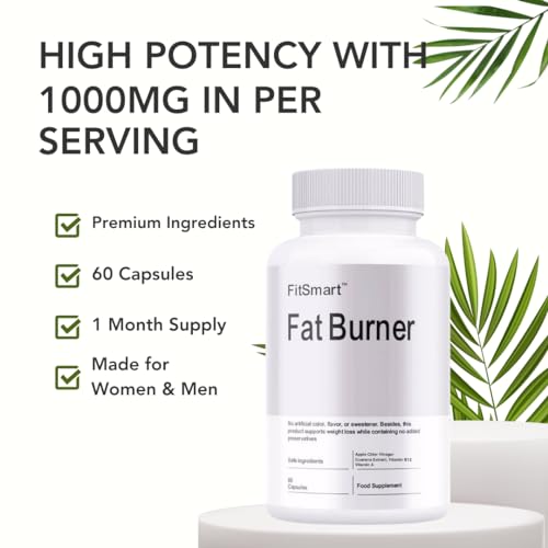 Fitsmart Fat Burner - Natural Weight Management 60 Capsules - Image 3