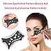 Eyeshadows Stencils Eyeliners Silicone Pad Eyeliners Stencils Eyeshadows Applicators Guide Tool For Makeup