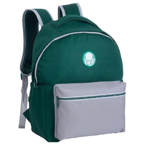 Mochila Bolsa de Costas Palmeiras Time Esportivo Infantil Juvenil Adulto Escolar Trabalho Faculdade Viagem Verde