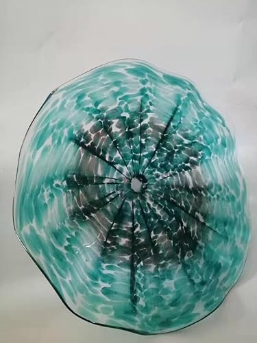 SHIJINGG Pannelli in vetro borosilicato di Murano da appendere. Pannelli in vetro da parete per decorazioni nuziali