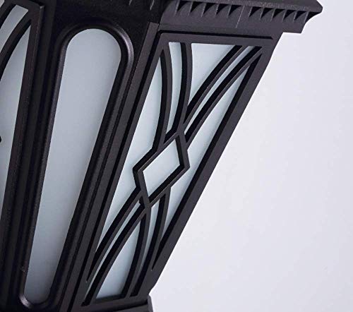 Lampe solaire extérieur rétro étanche IP55 applique murale jardin et rue