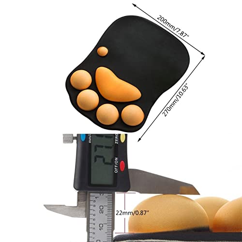 3D Leuke Muismat, Zachte Kat Paw Muispads met