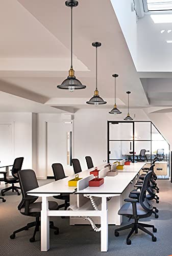 Yeehome Pendant Lighting,Farmhouse Hanging Light Fixture, Industrial Black Pendant Lights For Hallway Kitchen Island Dining Room Living Room #TOP2