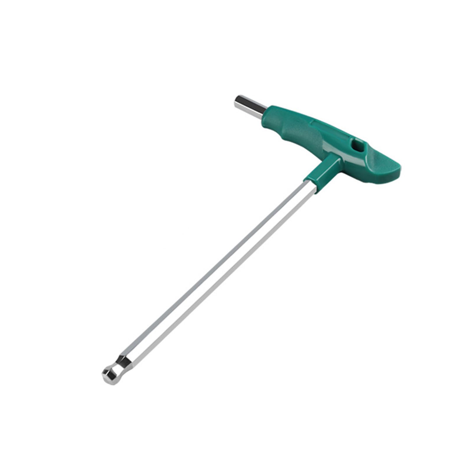 Kaccde Sturdy T Handle Hexagonal Wrench With Rustproof Coating Accuracy Machined Tool For Professional Technicians Metal