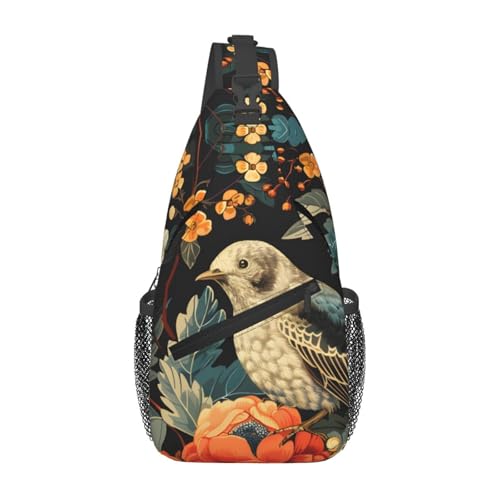 Mochila tipo bandolera unisex ligera para viaje y actividades miniatura 1