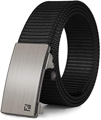 FAIRWIN Men’s Ratchet Web Belt,1.25 inch Nylon Automatic Buckle Belt,No Holes Invisible Belt for Men FAIRWIN Men’s Ratchet Web Belt,1.25 inch Nylon Automatic Buckle Belt,No Holes Invisible Belt for Men